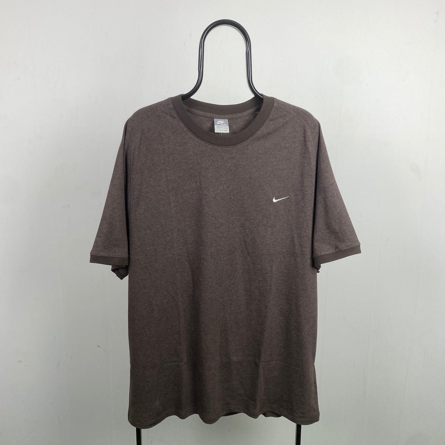 00s Nike T-Shirt Brown XXL