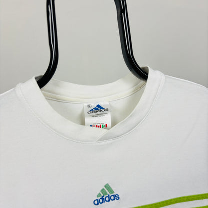 90s Adidas T-Shirt White Medium