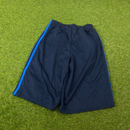00s Adidas Basketball Shorts Blue Small