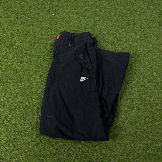 00s Nike Cargo Joggers Black Women’s XS