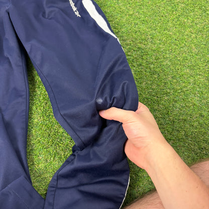 90s Reebok Popper Joggers Blue Small