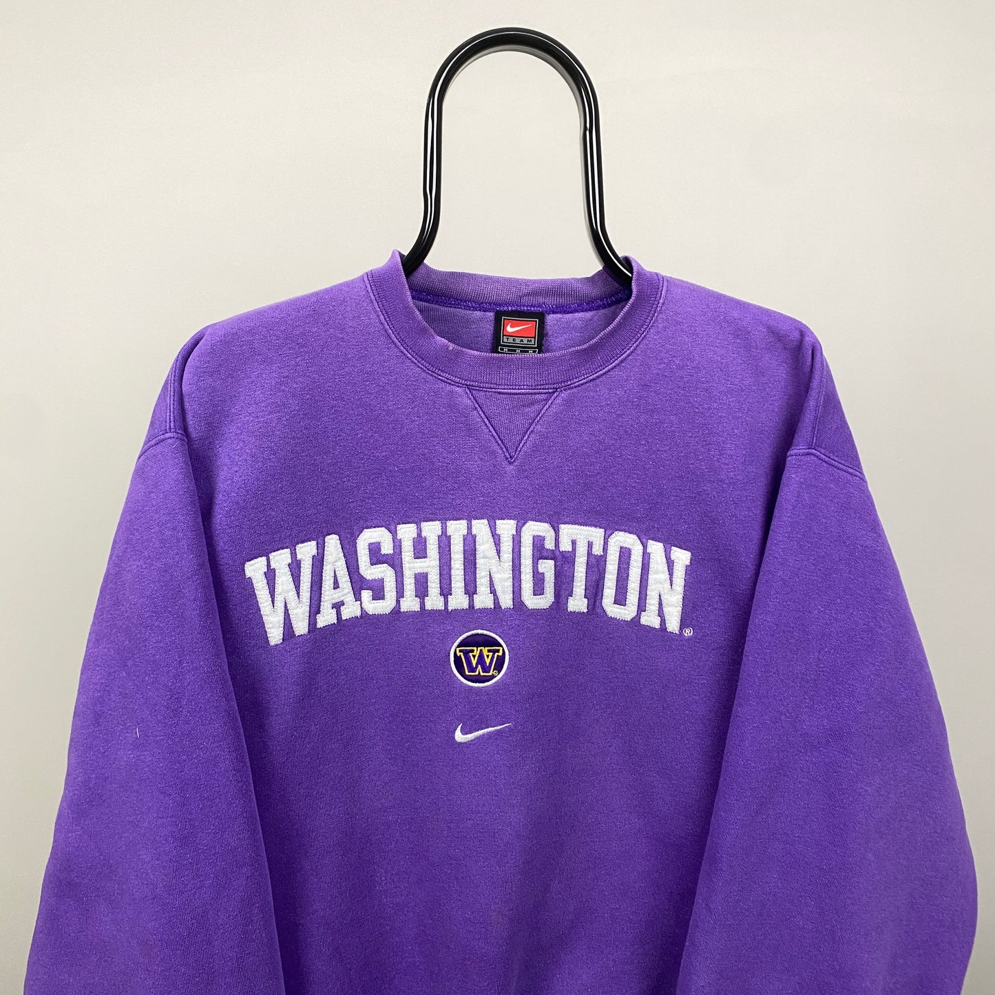 90s Nike Washington State Sweatshirt Purple Medium