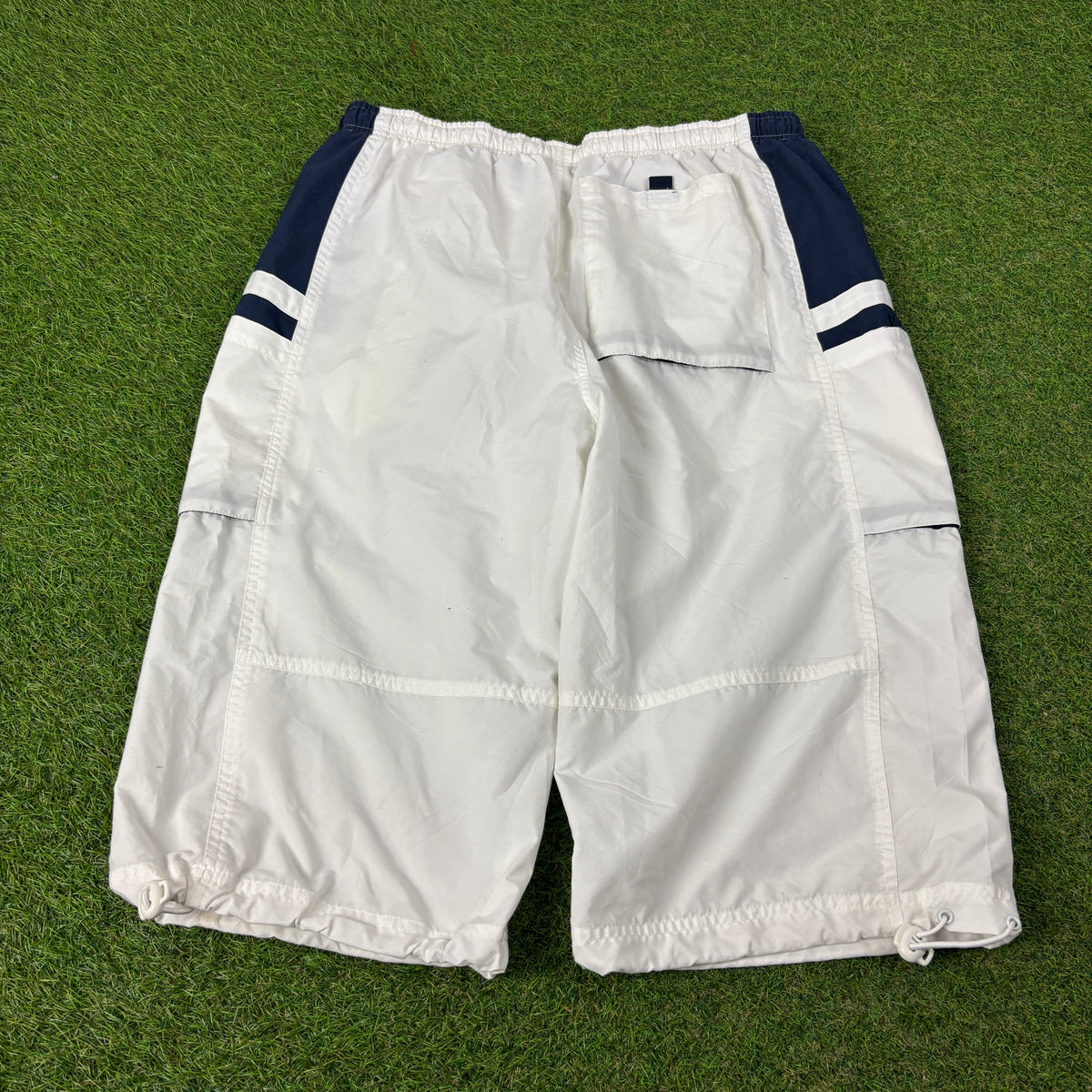00s Nike Baggy Capri Shorts White XL