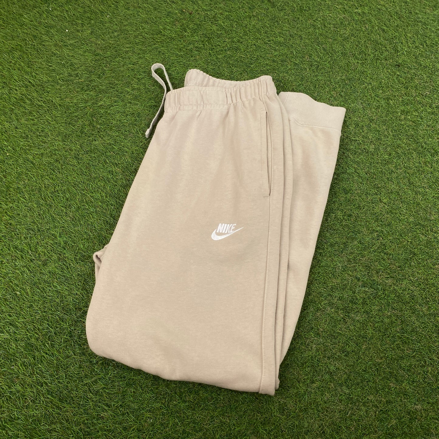 00s Nike Cotton Joggers Brown Medium