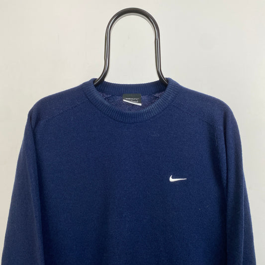 00s Nike Golf Knit Sweatshirt Blue Large