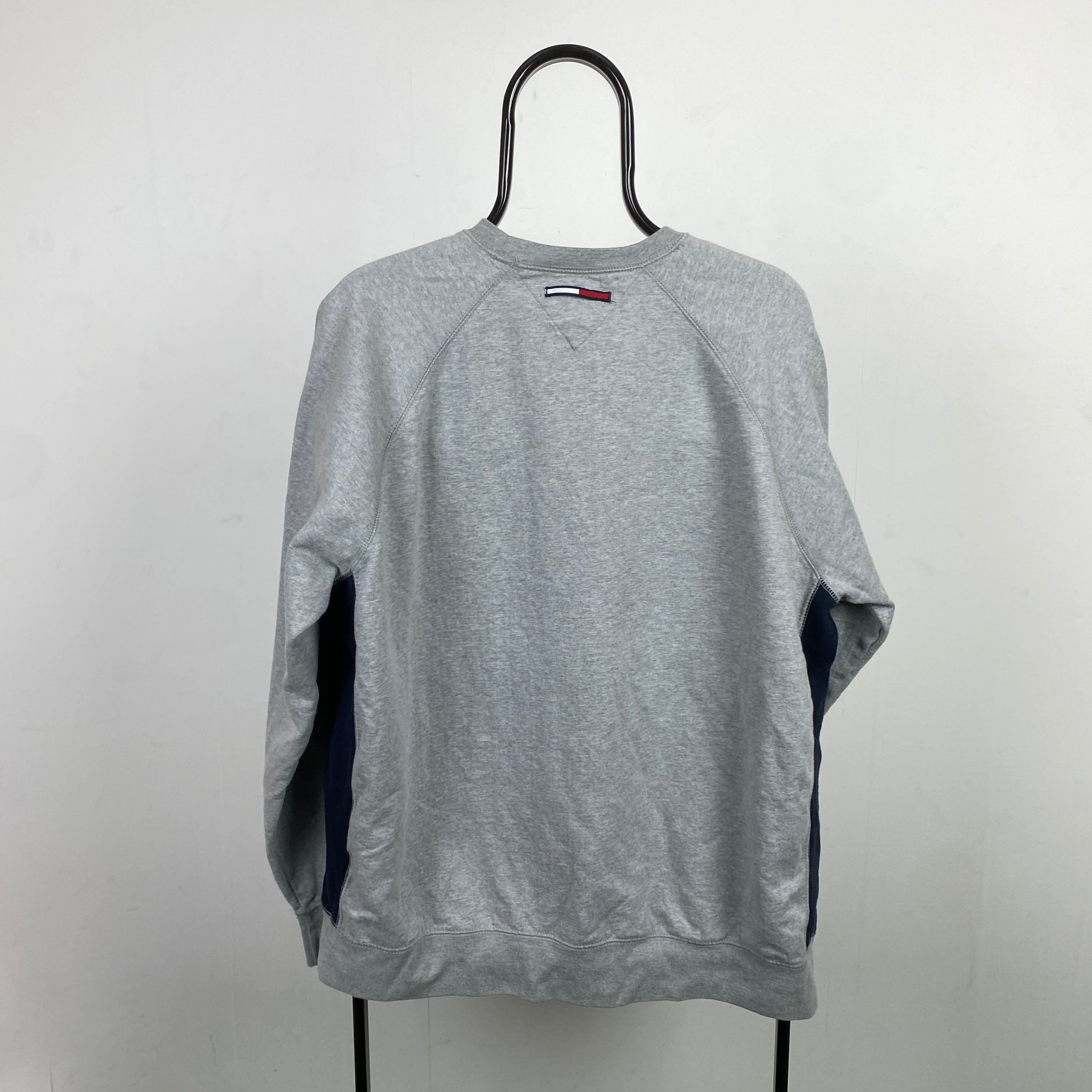 Retro Tommy Hilfiger Sweatshirt Grey XL