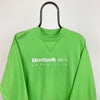 Retro Reebok Sweatshirt Green Medium