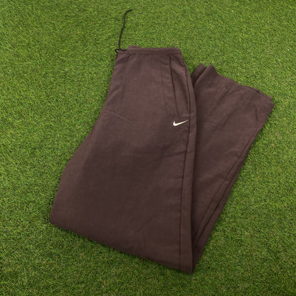00s Nike Joggers Brown Small
