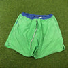 Retro Tommy Hilfiger Swim Shorts Green Large