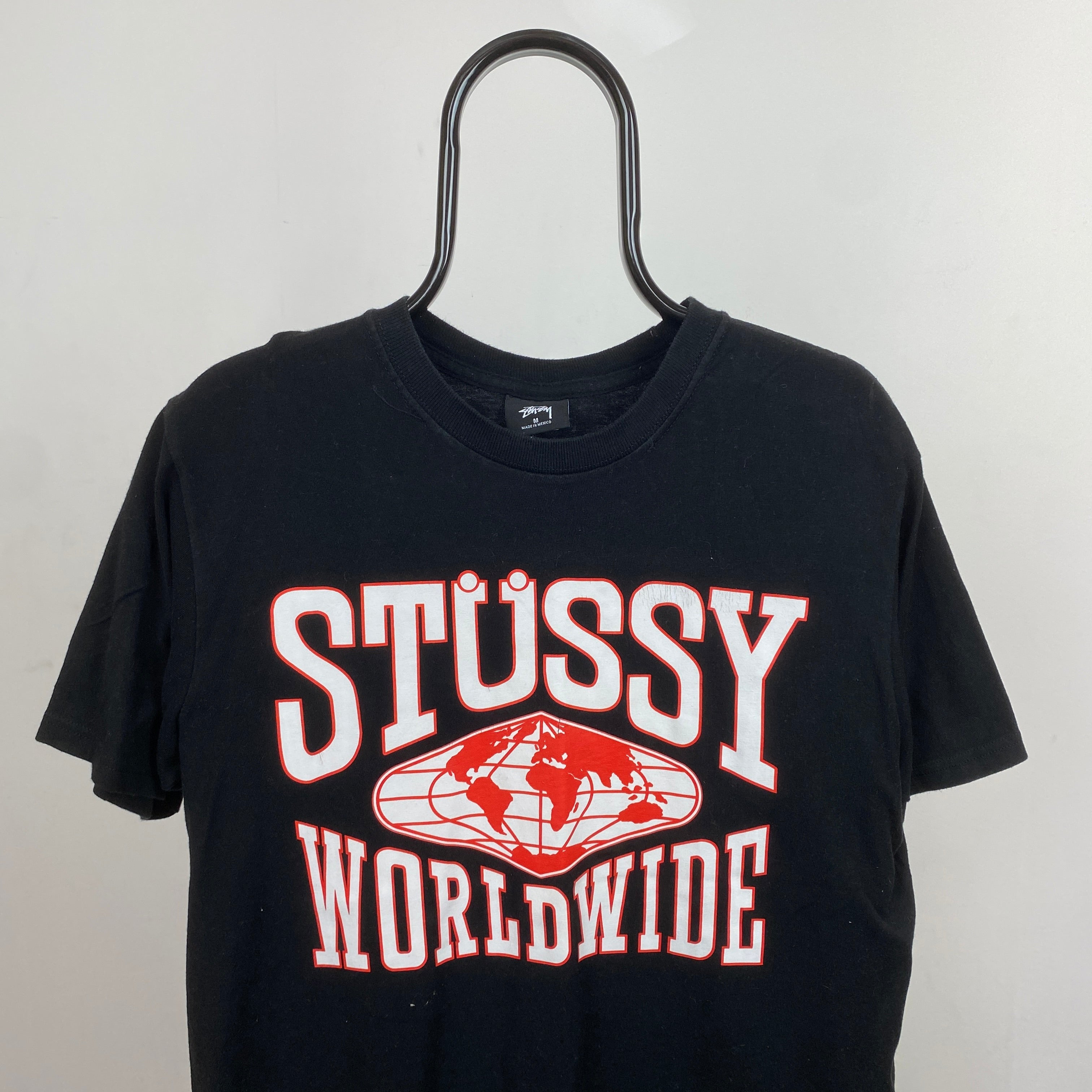 Retro 00s Stussy T-Shirt Black Medium – Clout Closet