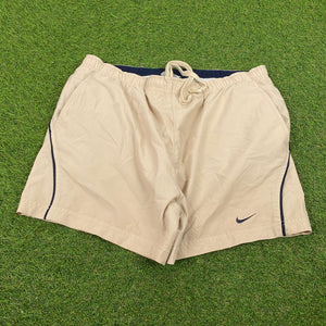 00s Nike Piping Shorts Brown Medium