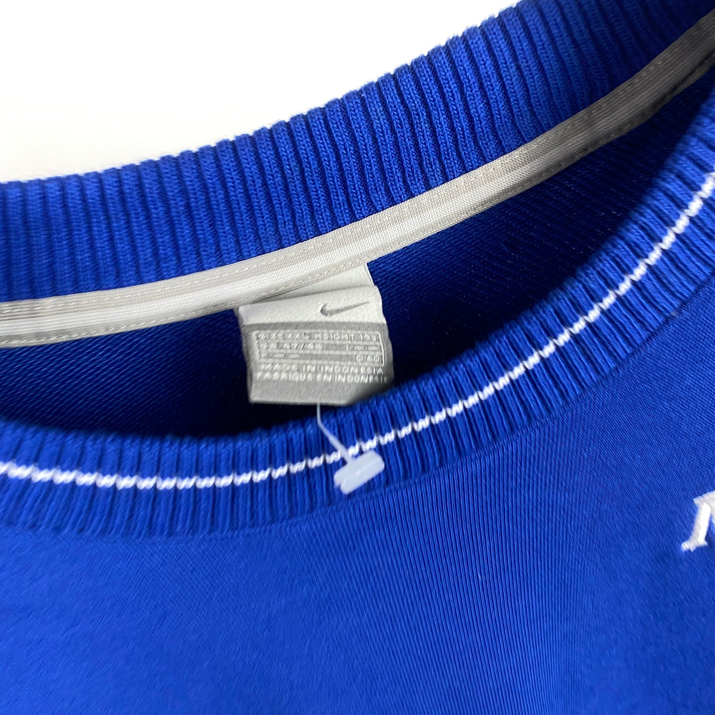 00s Nike Heavyweight Sweatshirt Blue XXL