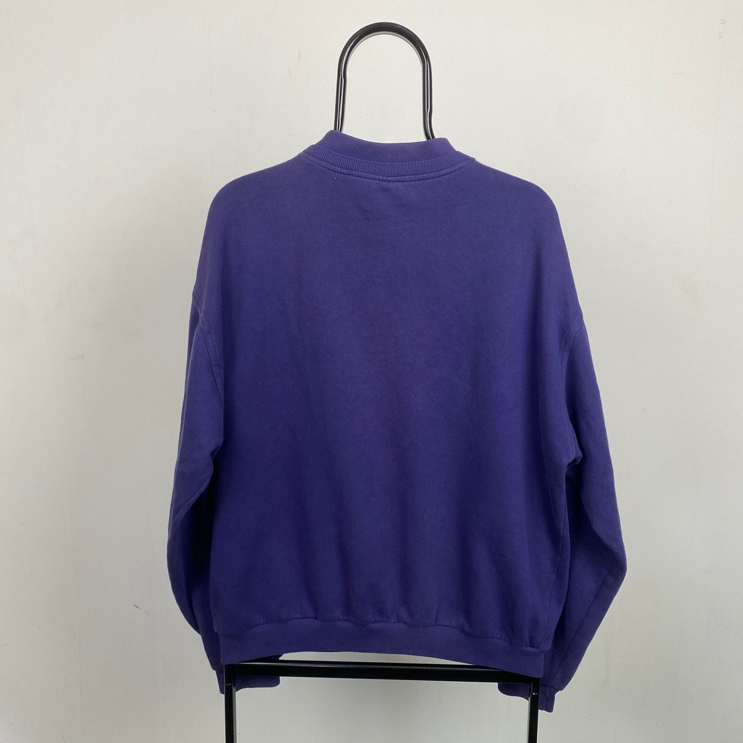 90s Nike Sweatshirt Purple Medium