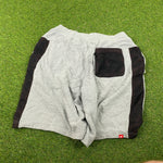 00s Nike Cotton Shorts Grey Medium