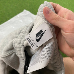 00s Nike NRG Cotton Joggers Grey Small