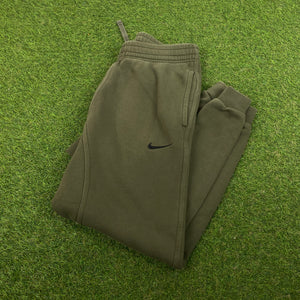 00s Nike Cotton Wide Leg Joggers Green Small – Clout Closet
