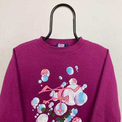 Retro Pink Panther Sweatshirt Pink XS