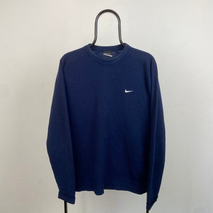 00s Nike Golf Knit Sweatshirt Blue Large