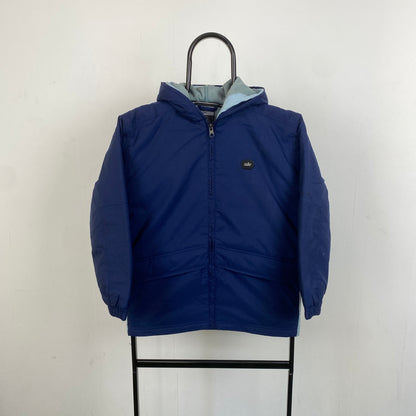00s Nike Fleece Coat Jacket Blue XS