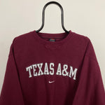 90s Nike Team Texas Sweatshirt Red XL