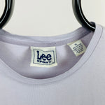 Retro Lee Sport T-Shirt Purple Small