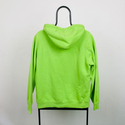 Retro 00s Stussy Hoodie Green Medium