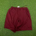 00s Nike Football Shorts Red Large