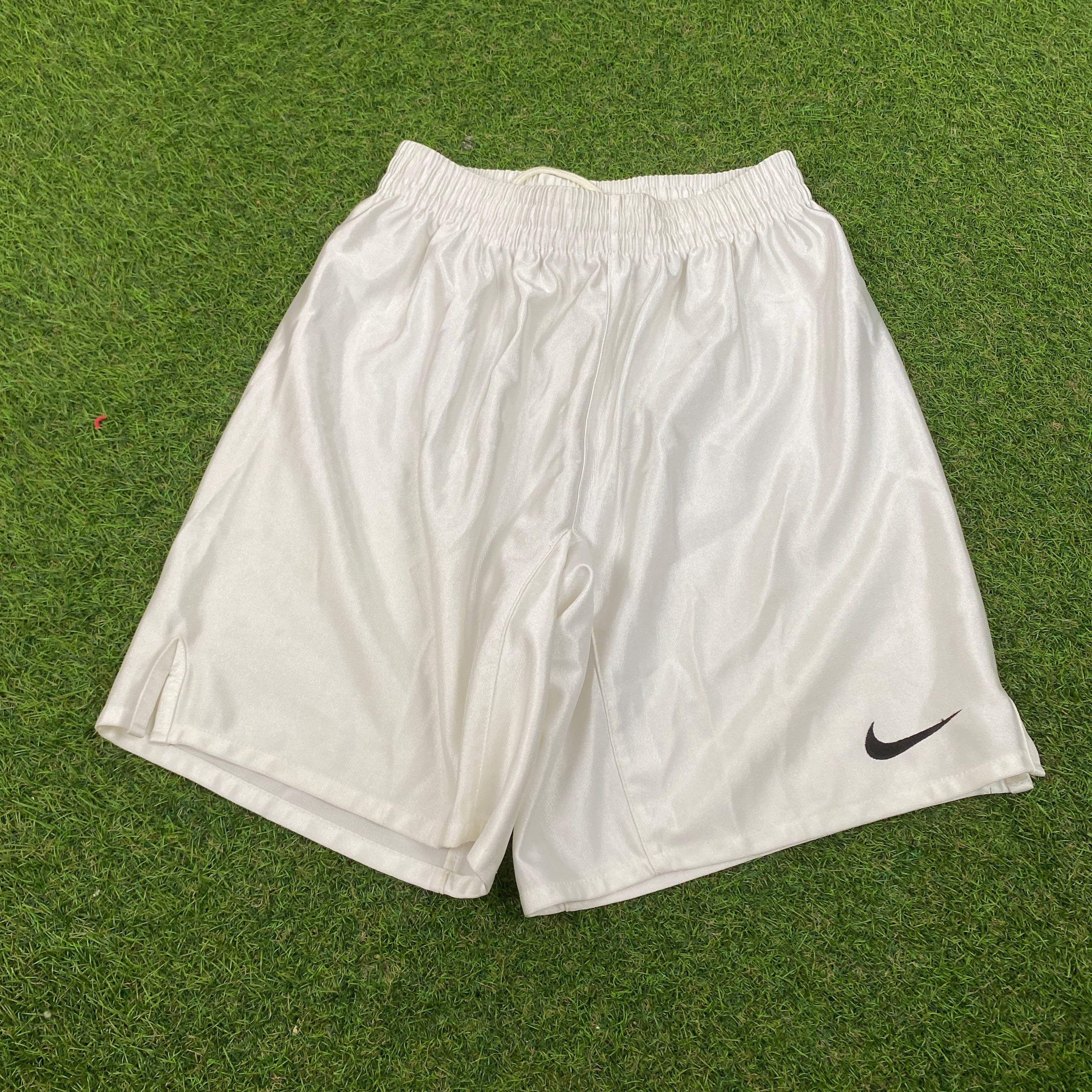 00s Nike Nylon Shorts White Small