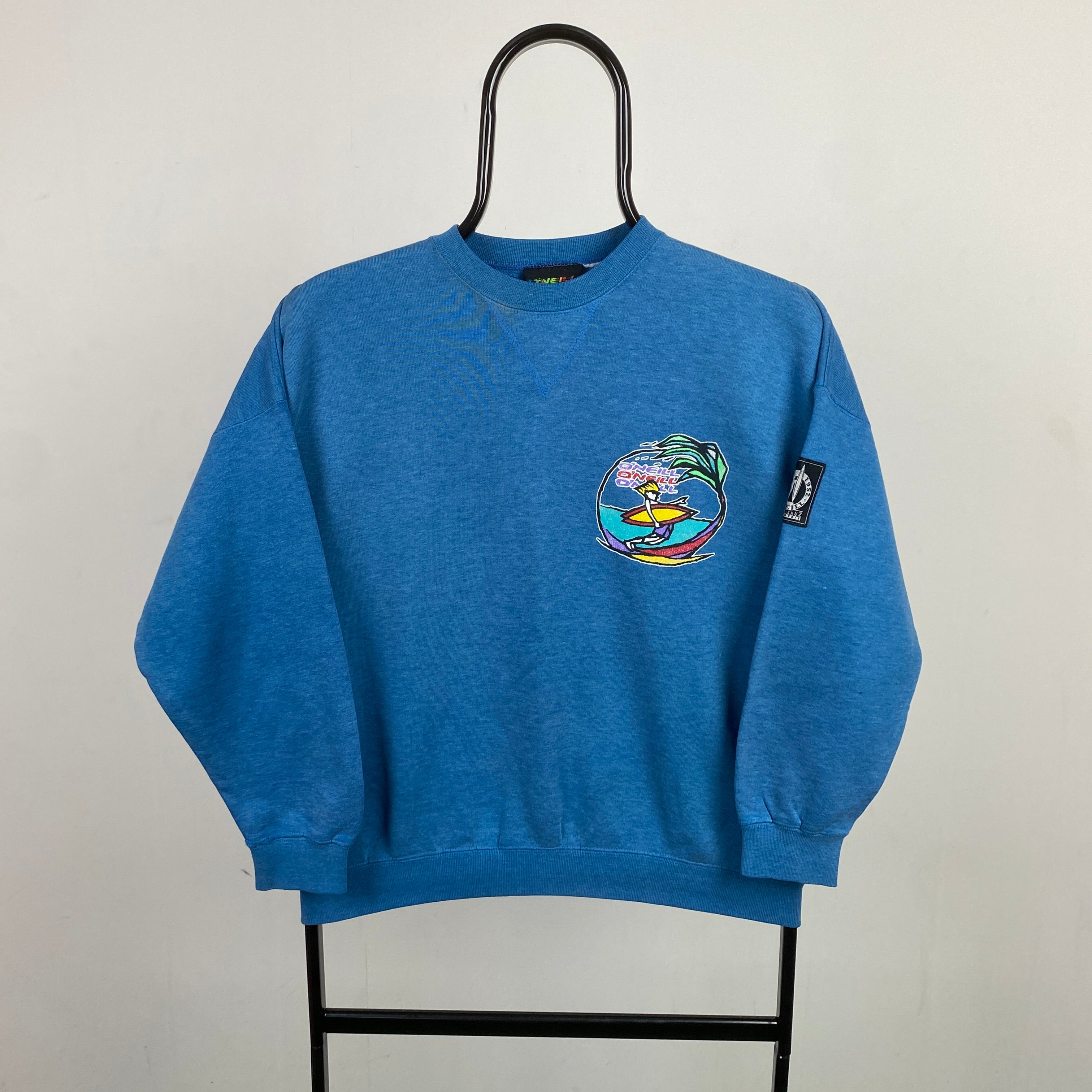 Retro O’Neill Surf Sweatshirt Blue XS