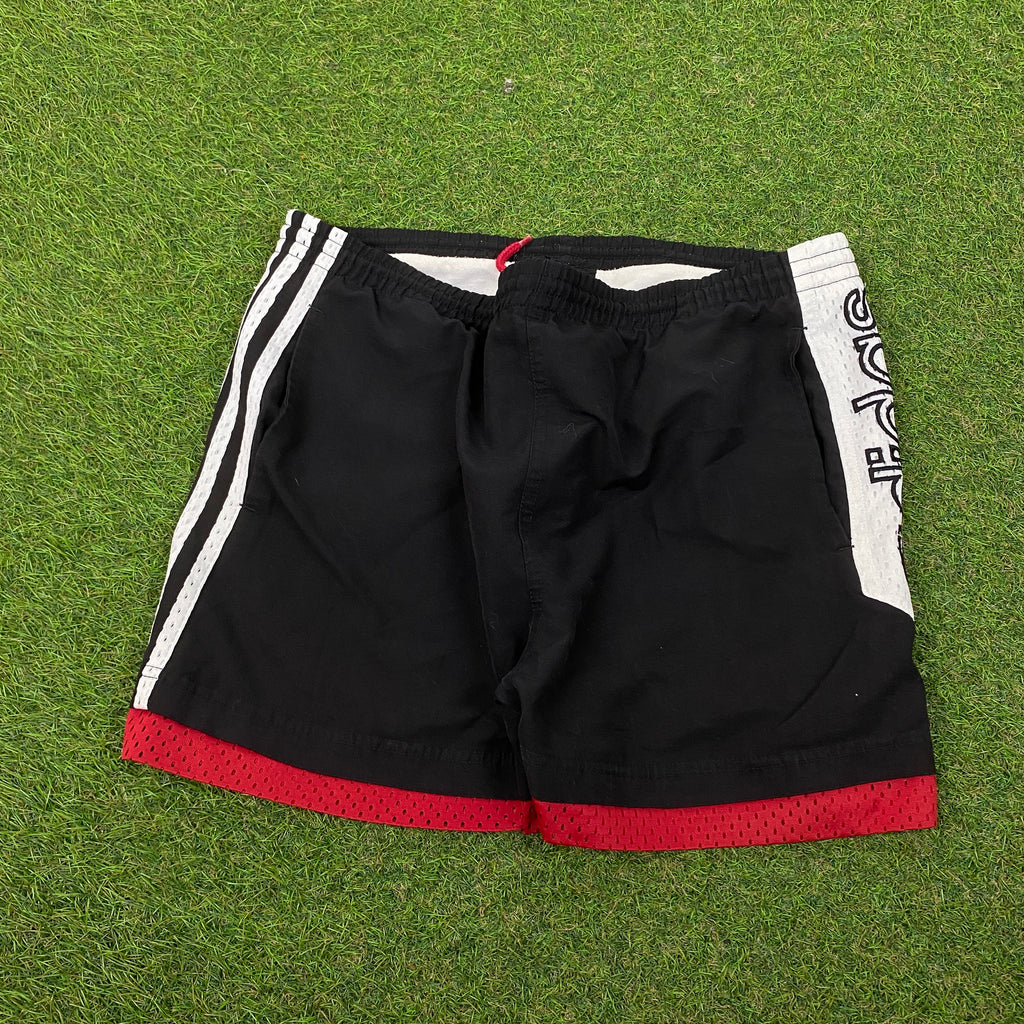 90s Adidas Shorts Black XS