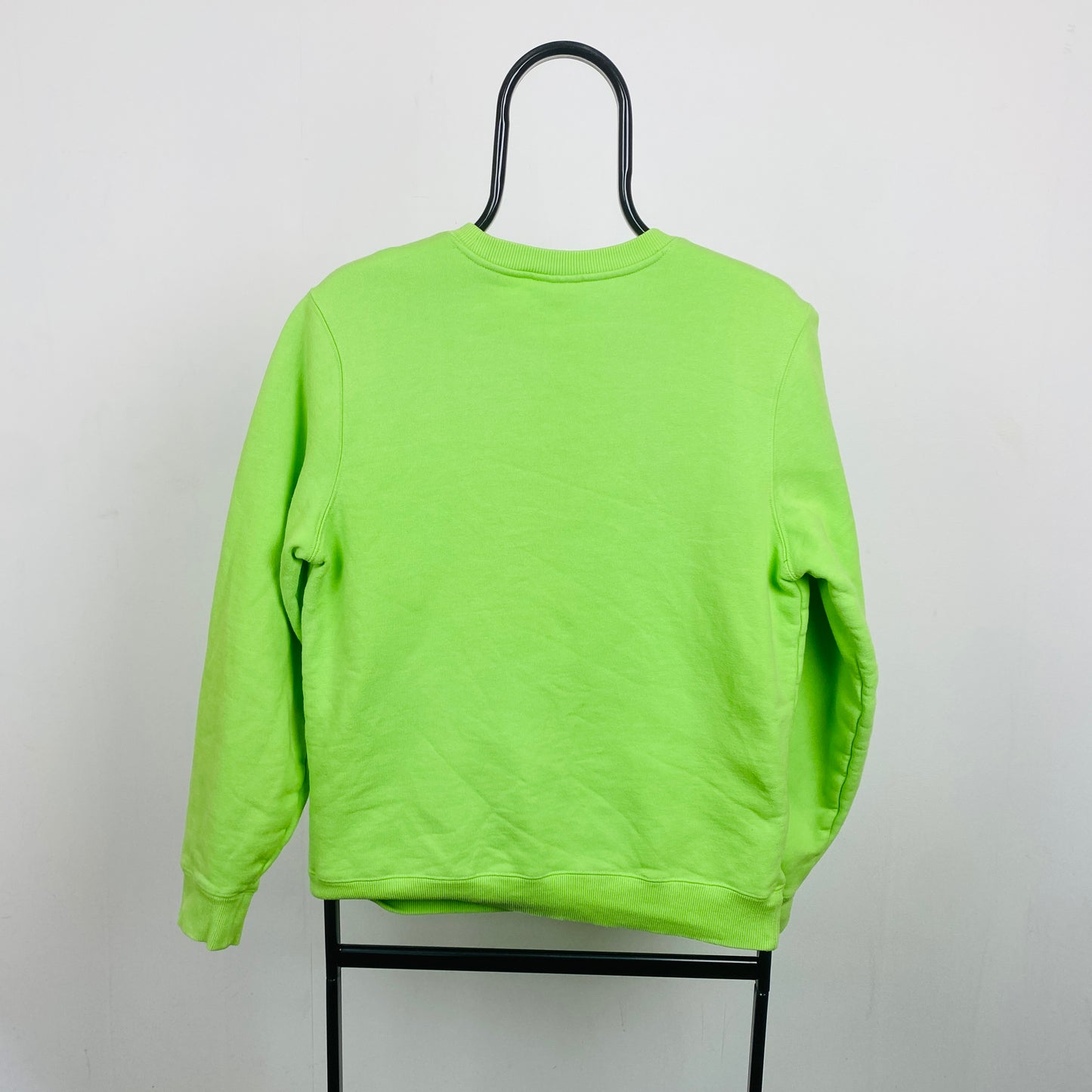 Retro 00s Stussy Sweatshirt Green Small