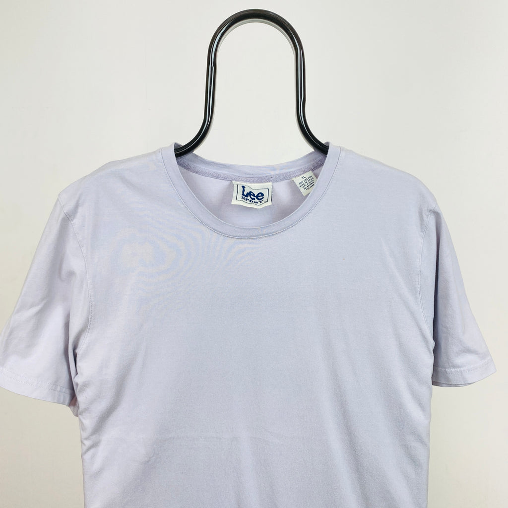 Retro Lee Sport T-Shirt Purple Small