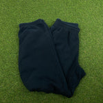 00s Nike Cotton Wide Leg Joggers Blue Small