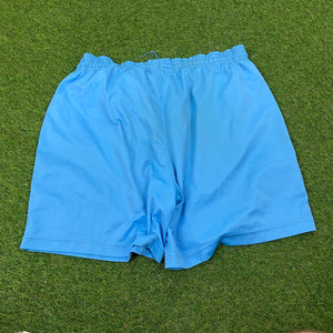 90s Nike Football Shorts Blue XL