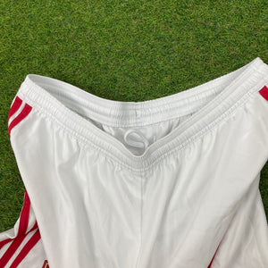 90s Adidas Spain Football Shorts White Medium