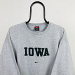 90s Nike Iowa Sweatshirt Grey XXL