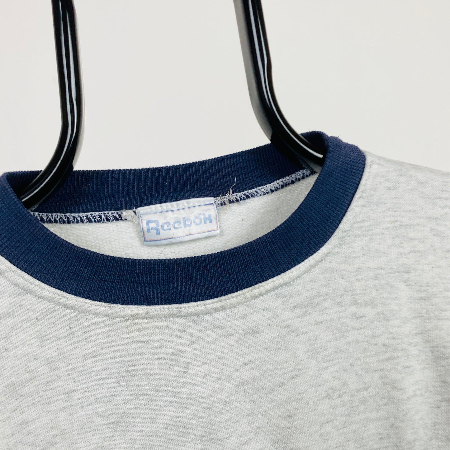 Retro Reebok Membership Sweatshirt Grey Medium