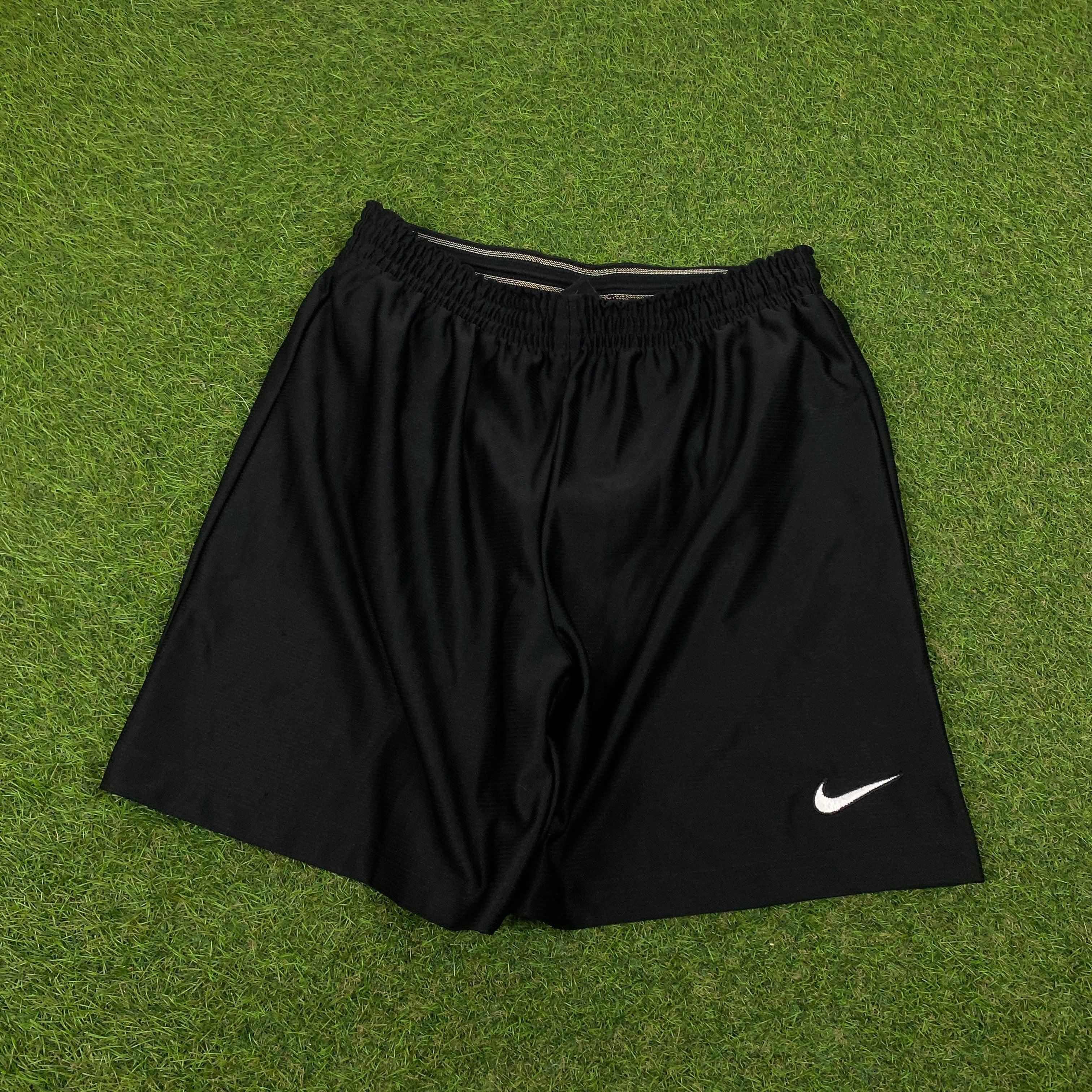 00s Nike Football Shorts Black Small