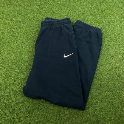 00s Nike Cotton Wide Leg Joggers Blue Small