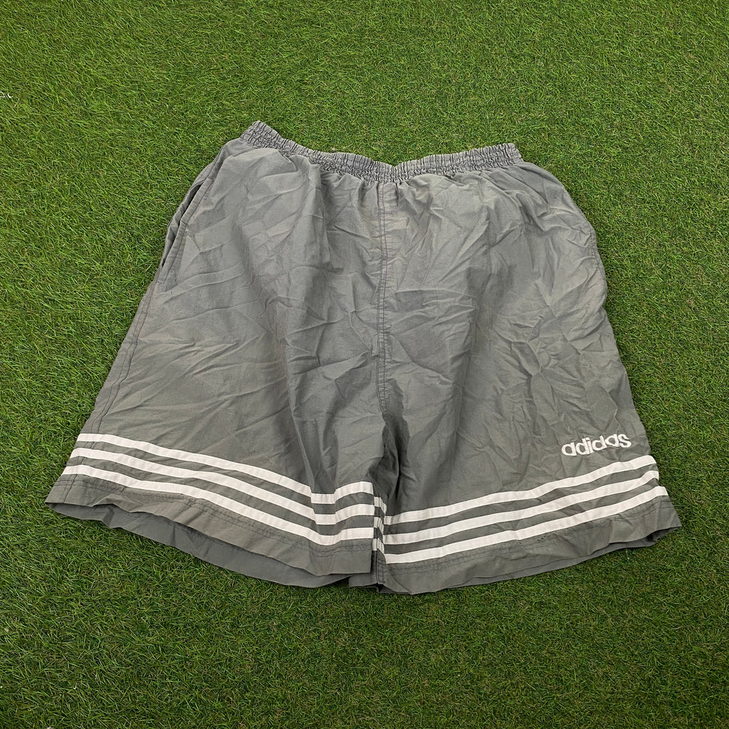 90s Adidas Shorts Grey XL
