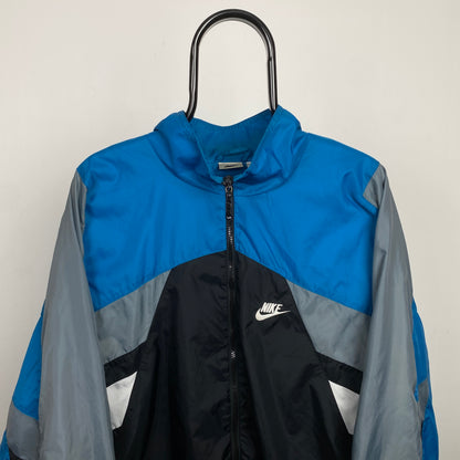 90s Nike Windbreaker Jacket Black XXL