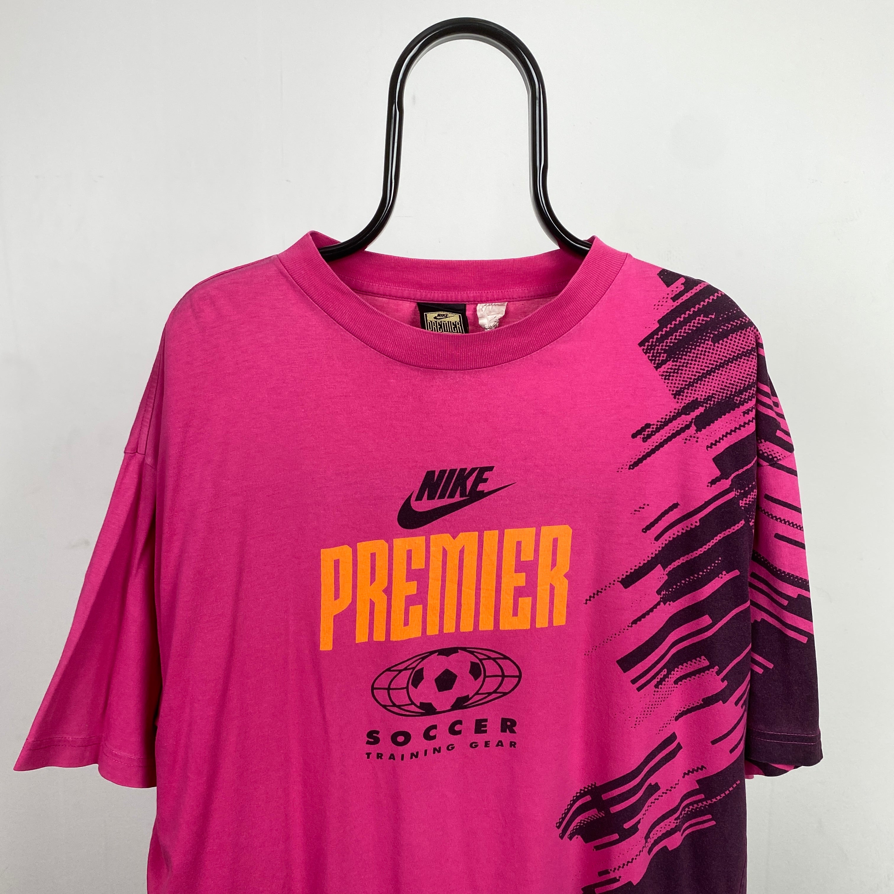 90s Nike Premier T-Shirt Pink XL – Clout Closet