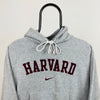 90s Nike Harvard Hoodie Grey Small