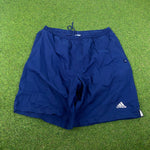 90s Adidas Shorts Blue Large