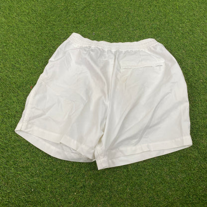 00s Nike Court Tennis Shorts White Small