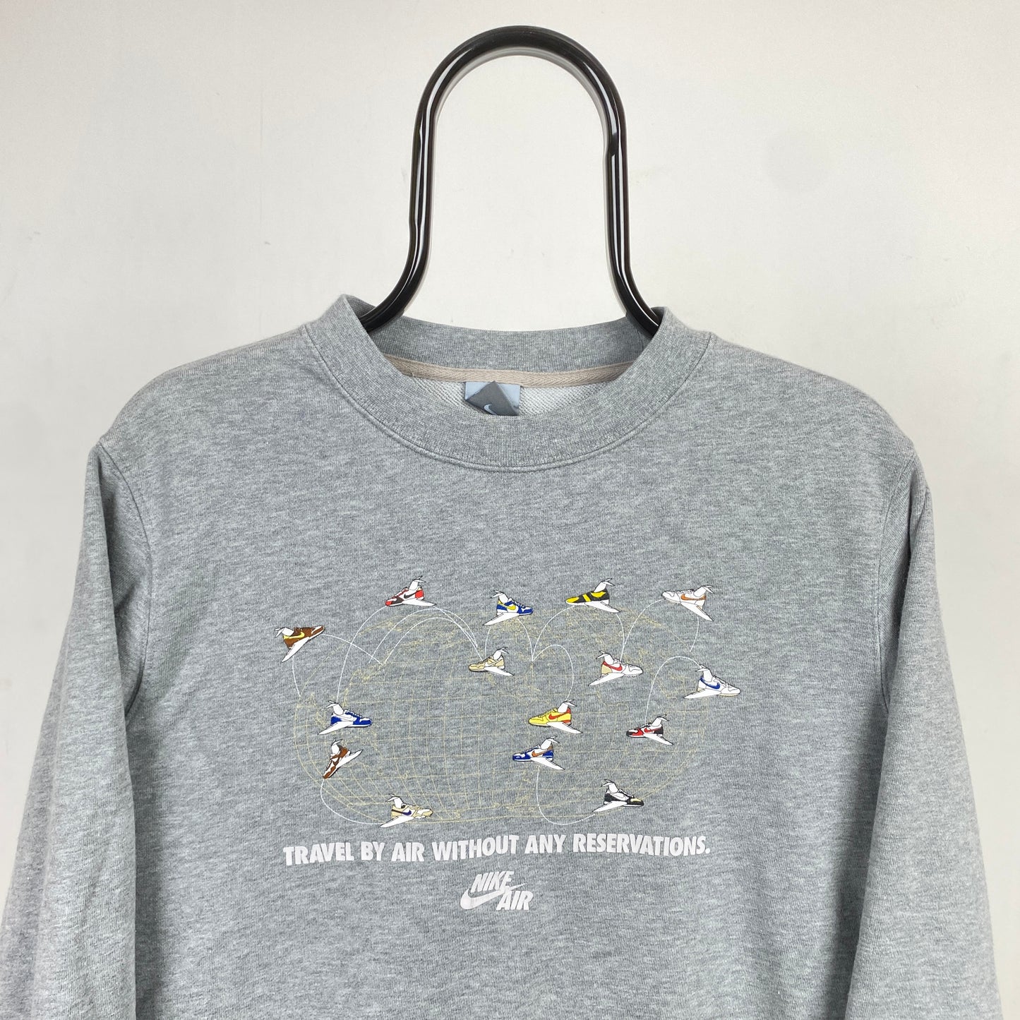 00s Nike Air Sweatshirt Grey Small