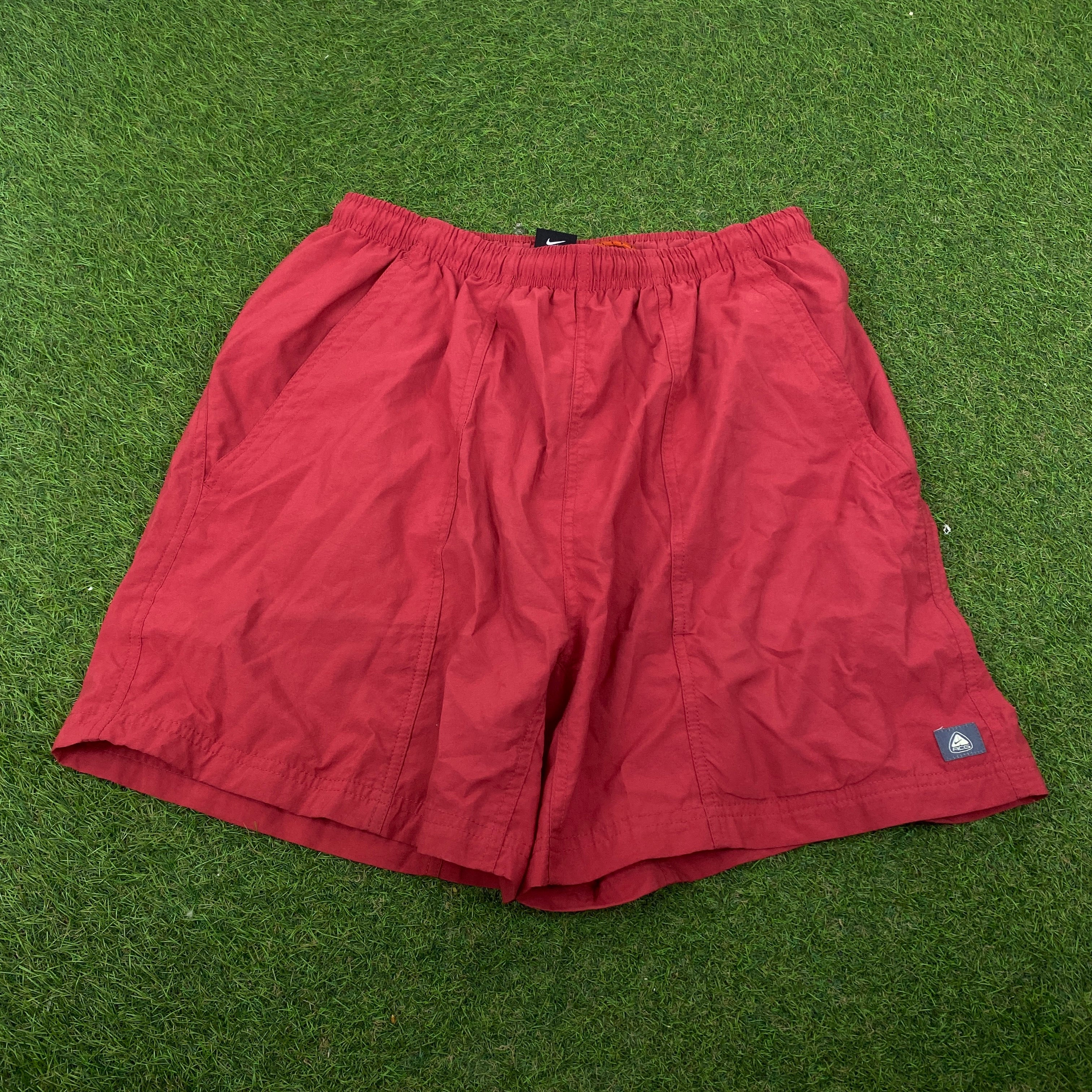 00s Nike ACG Shorts Red Large