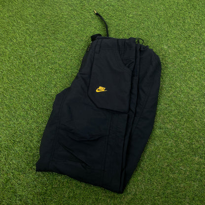 00s Nike Parachute Joggers Black XS