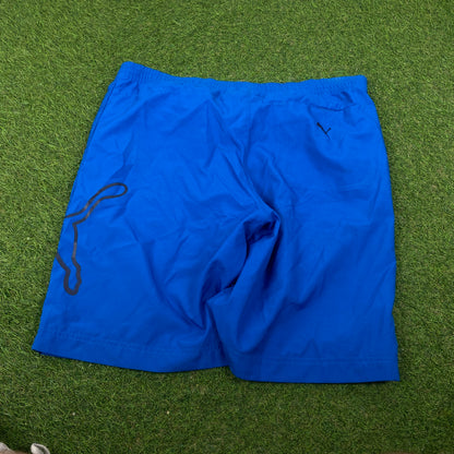 Retro Puma Shorts Blue XXL