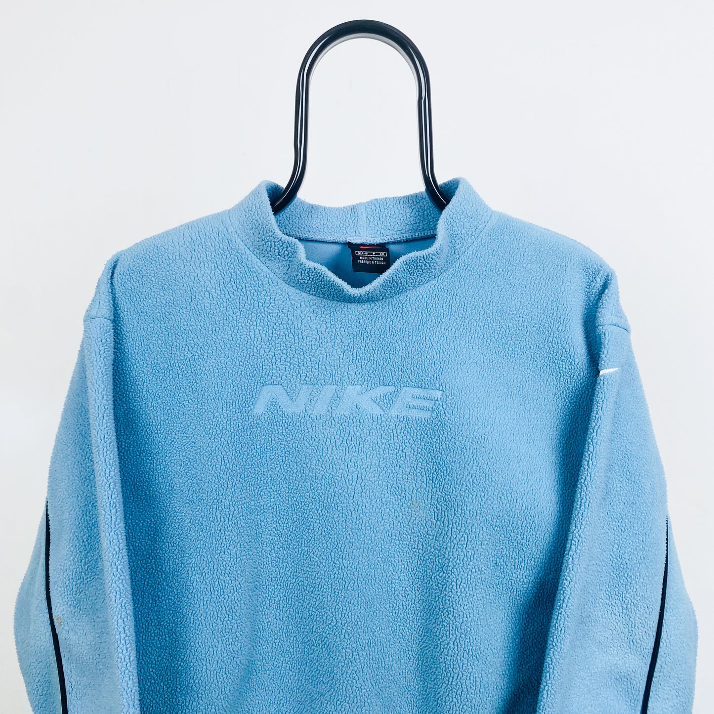 00s Nike Fleece Sweatshirt Baby Blue Small